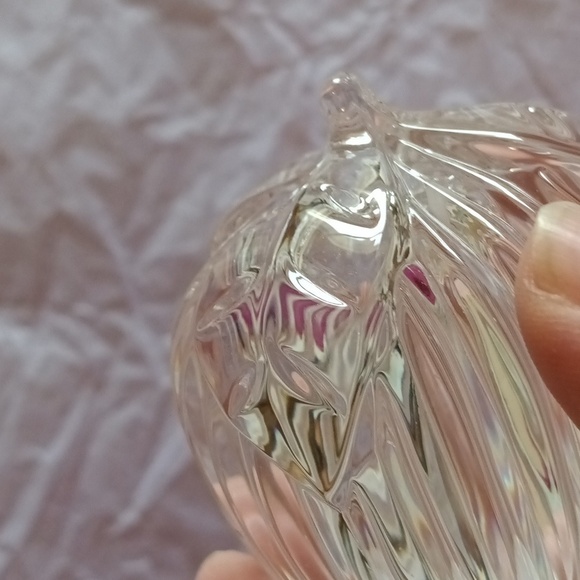 NWOT Gorham glass salt & pepper shakers Pear and Apple made in Germany LIKE NEW - Picture 12 of 15